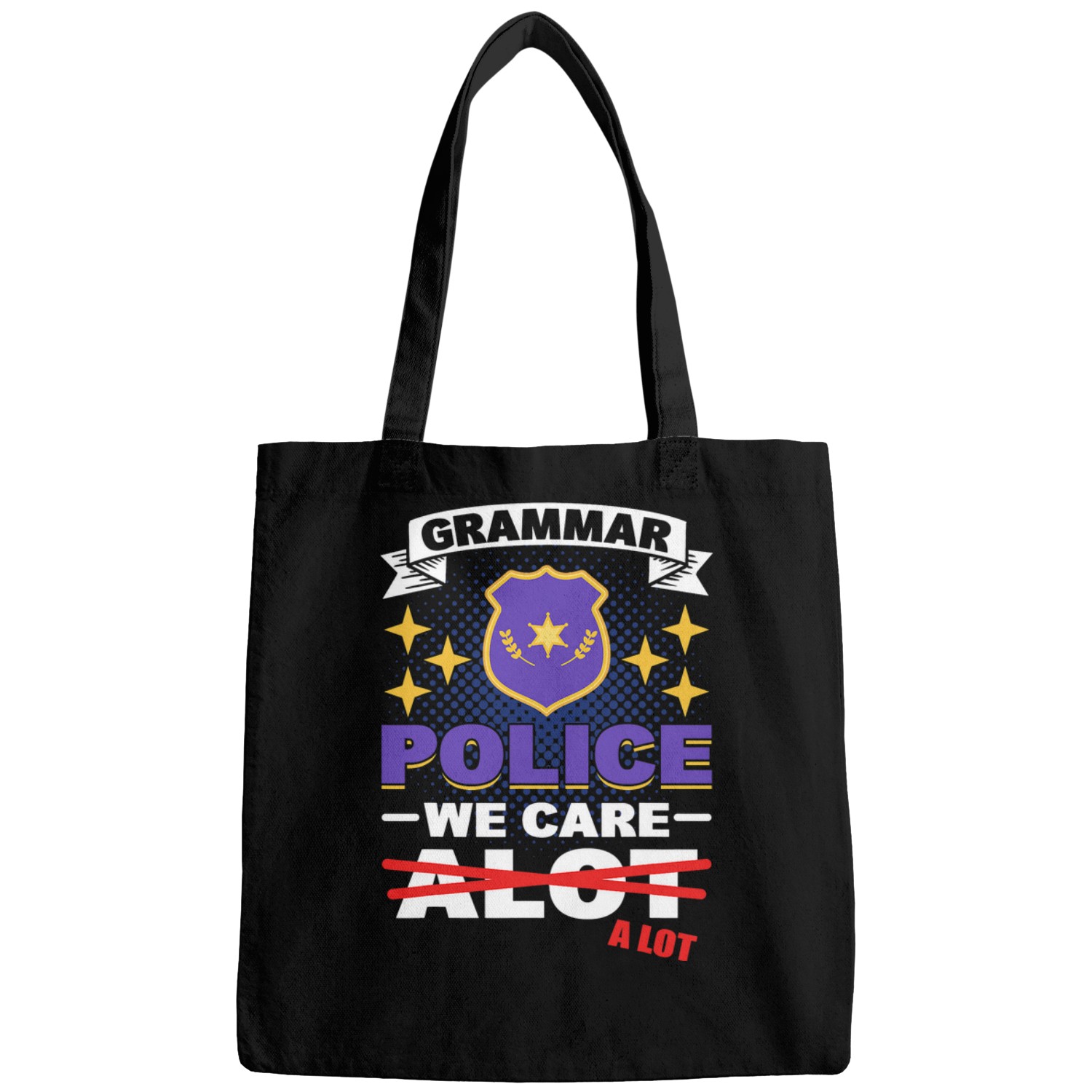 Grammar Police We Care A Lot Bags