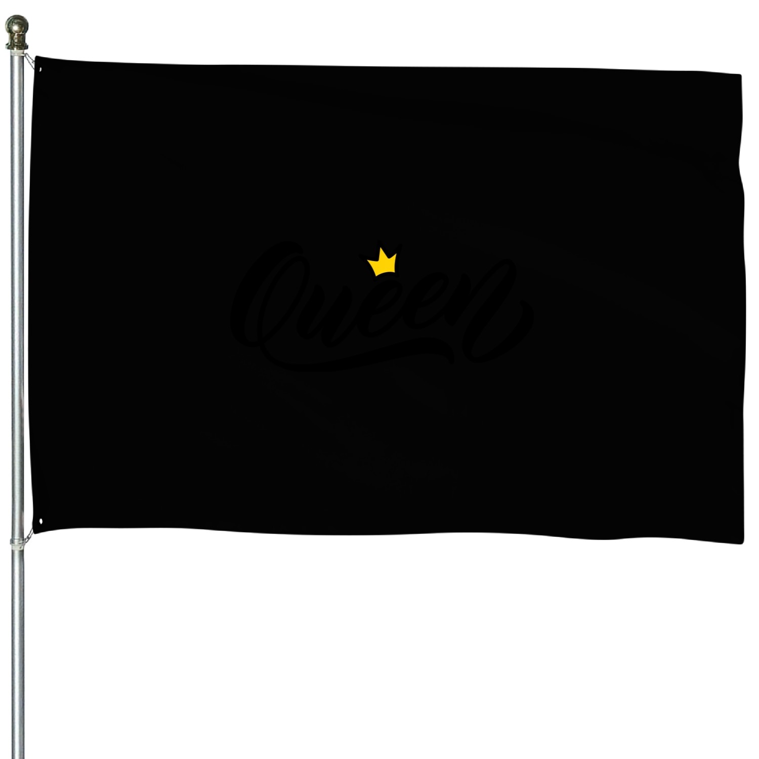 Queen Crown woman mom mother wife House Flags