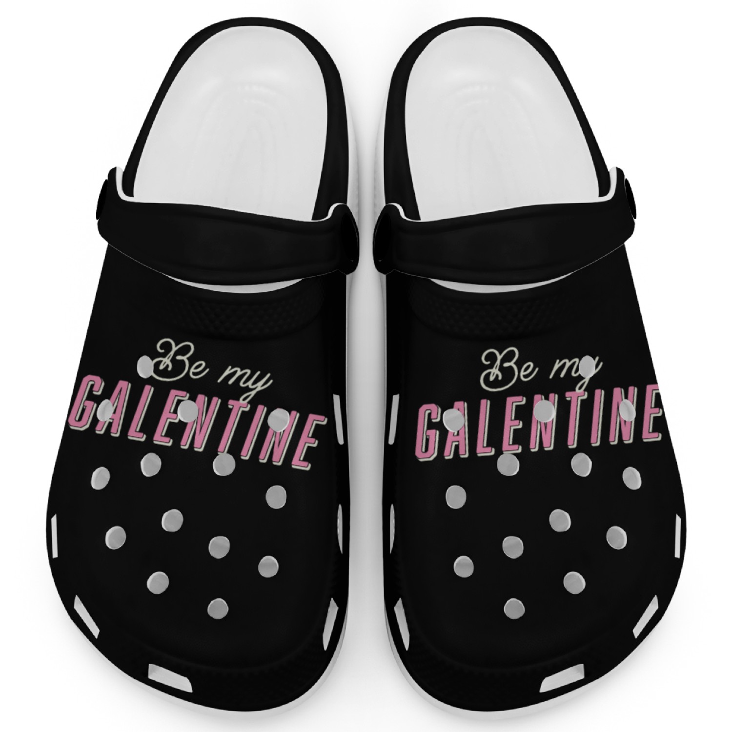 Be My Galentine. Galentine's Day Clogs