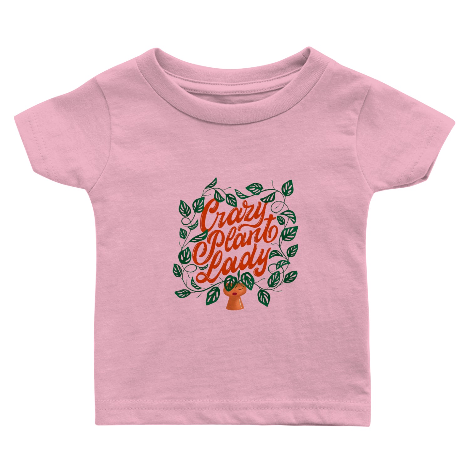 Crazy Plant Lady Baby T Shirts