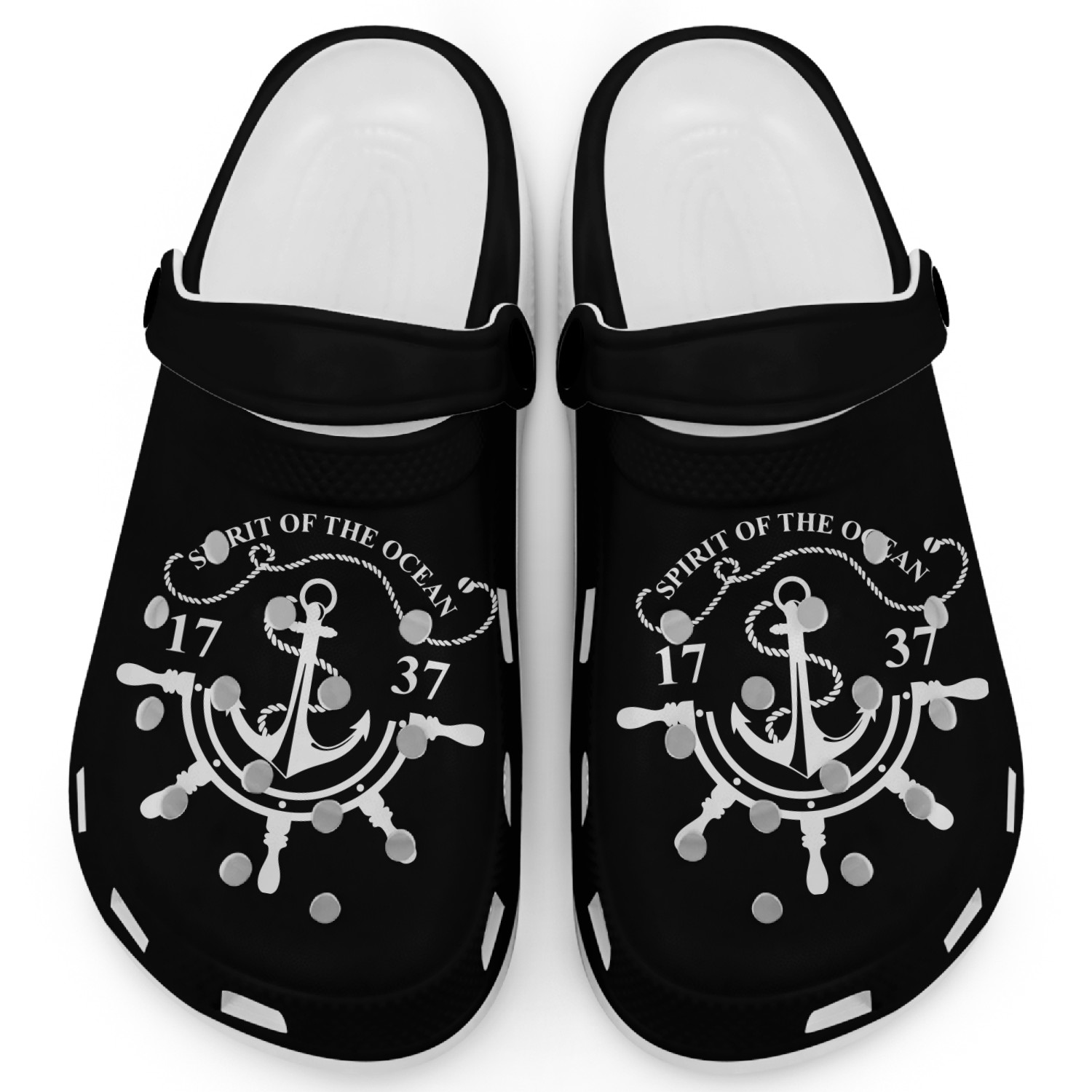 Nautical marine Clogs