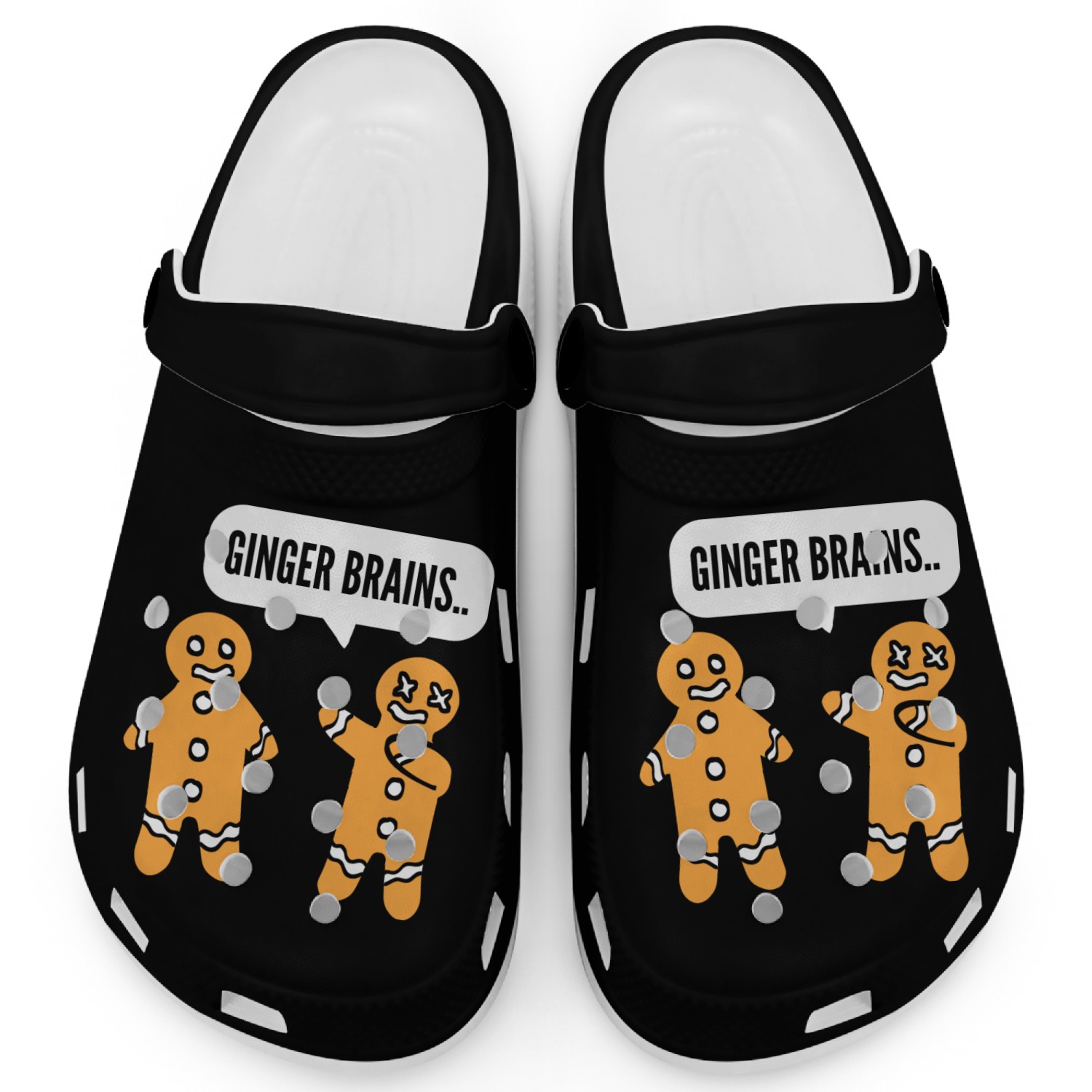 Ginger Brains Smart Person Gift Clogs