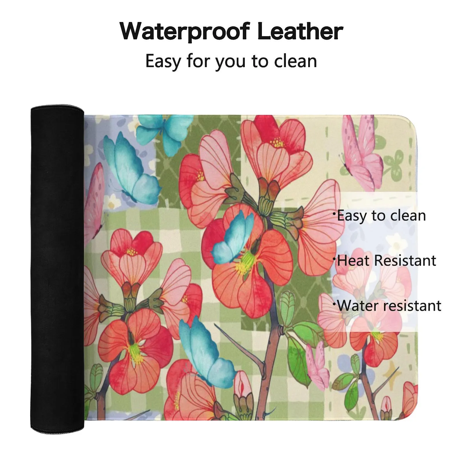 Floral & Butterfly Desk mats, Accessories Gifts