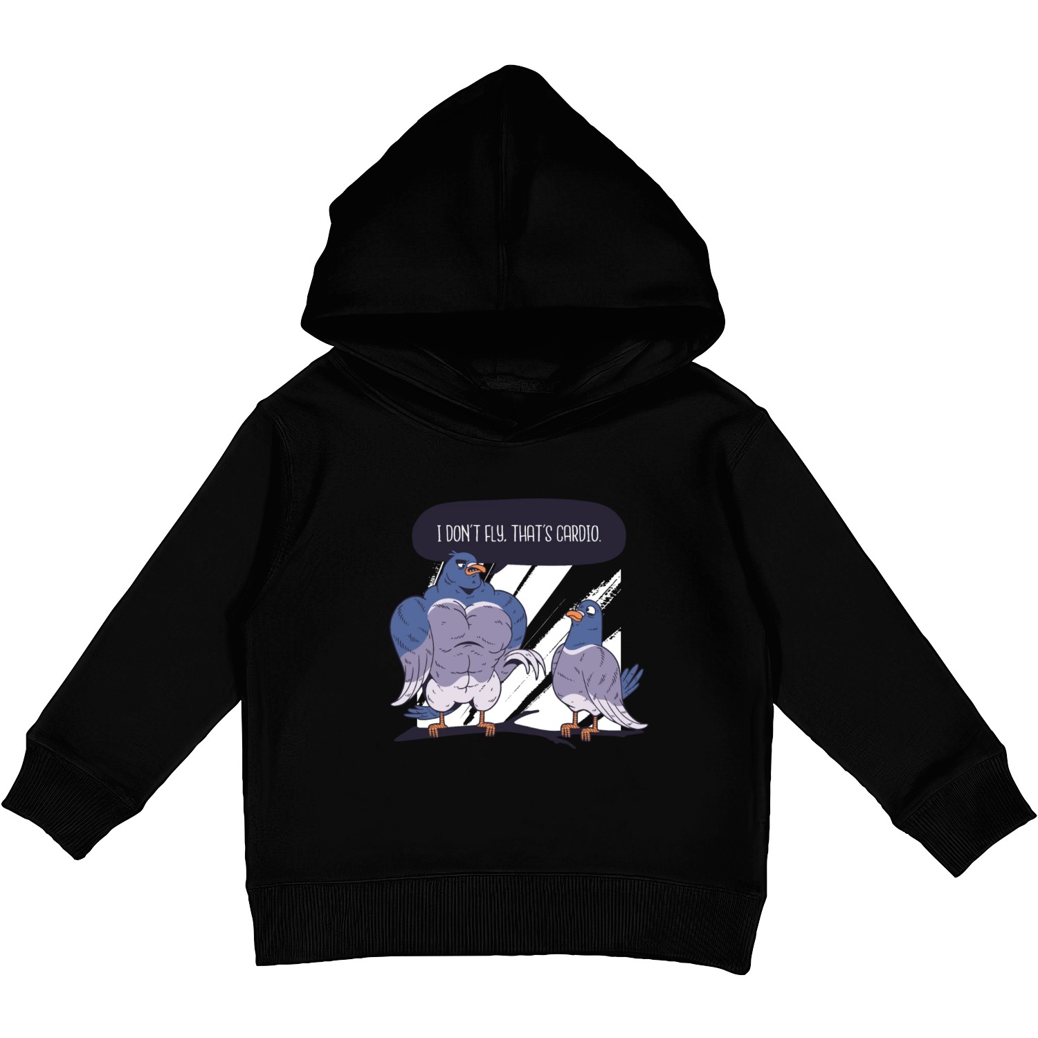 Muscle Pigeon Kids Pullover Hoodies