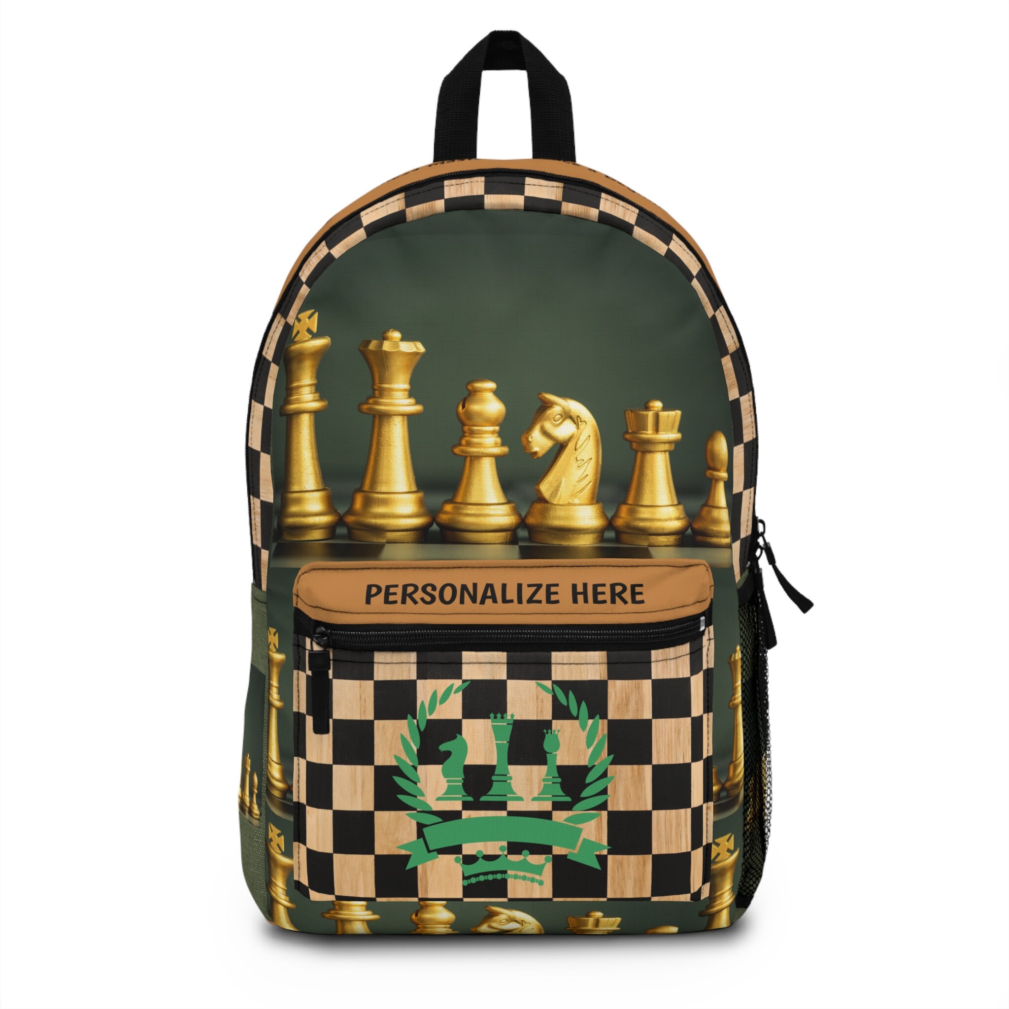 Kids Personalized Chess Backpack | back to school Chess Player backpack Essentials