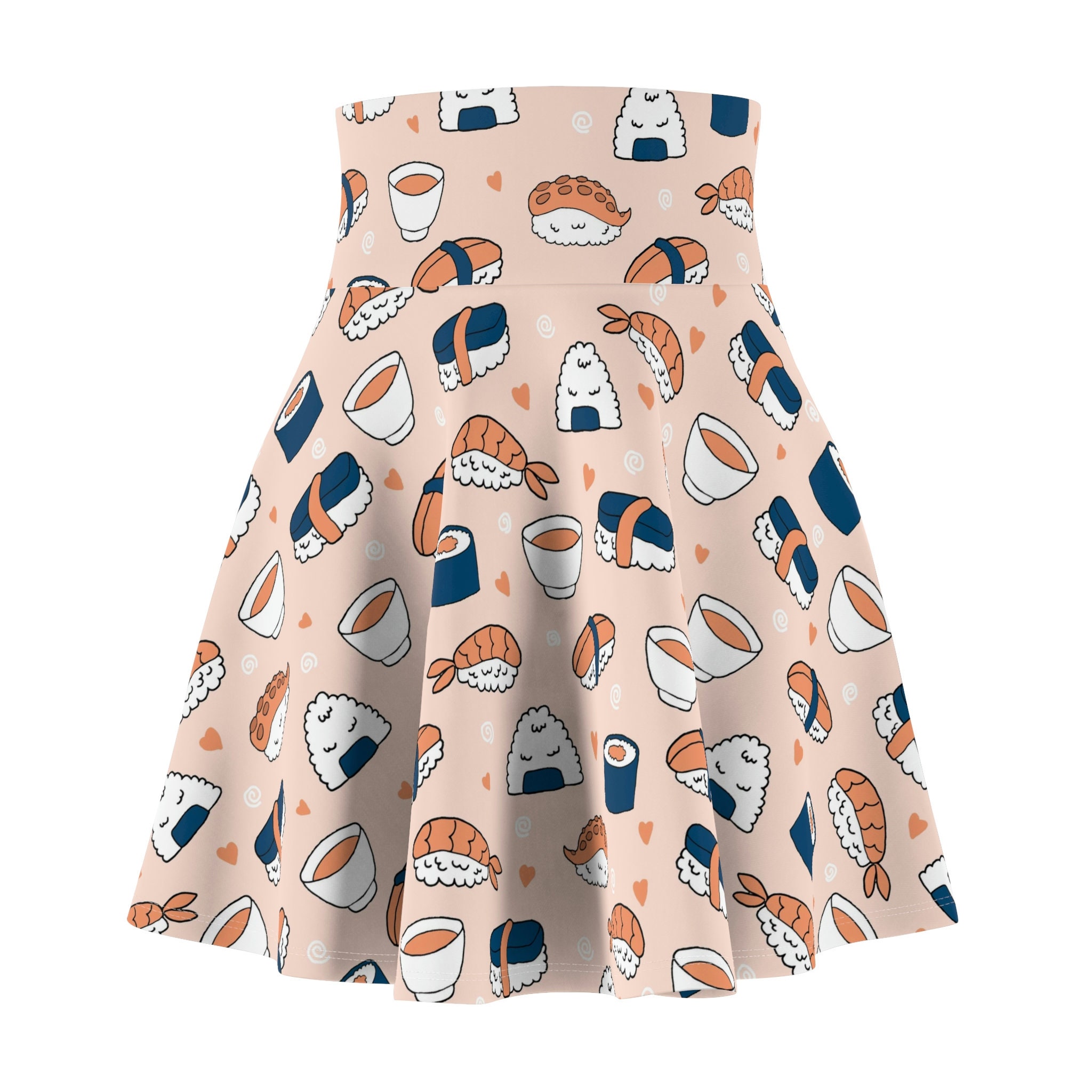 Sushilicious! Sushi Print Women's Skater Skirt