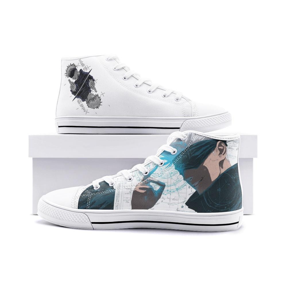 Gojo Satoru Unisex High Top Canvas Shoes