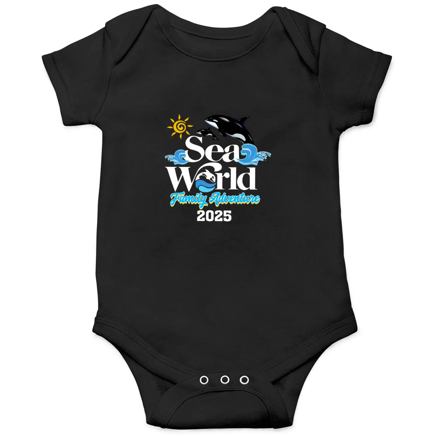 Sea World Family Adventure 2025 Matching Onesies, Sea World Family Adventure Family Onesies,Family Beach Vacation Onesies