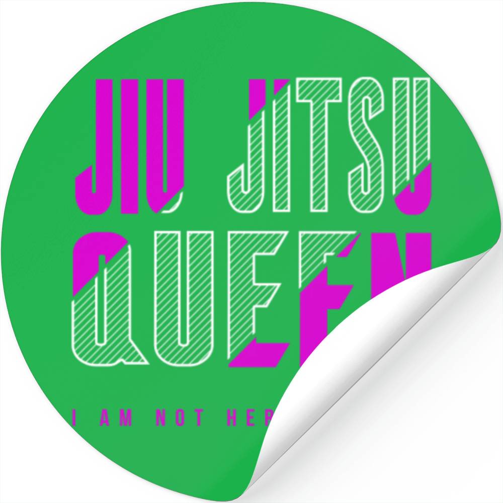 Jiu Jitsu Queen Stickers