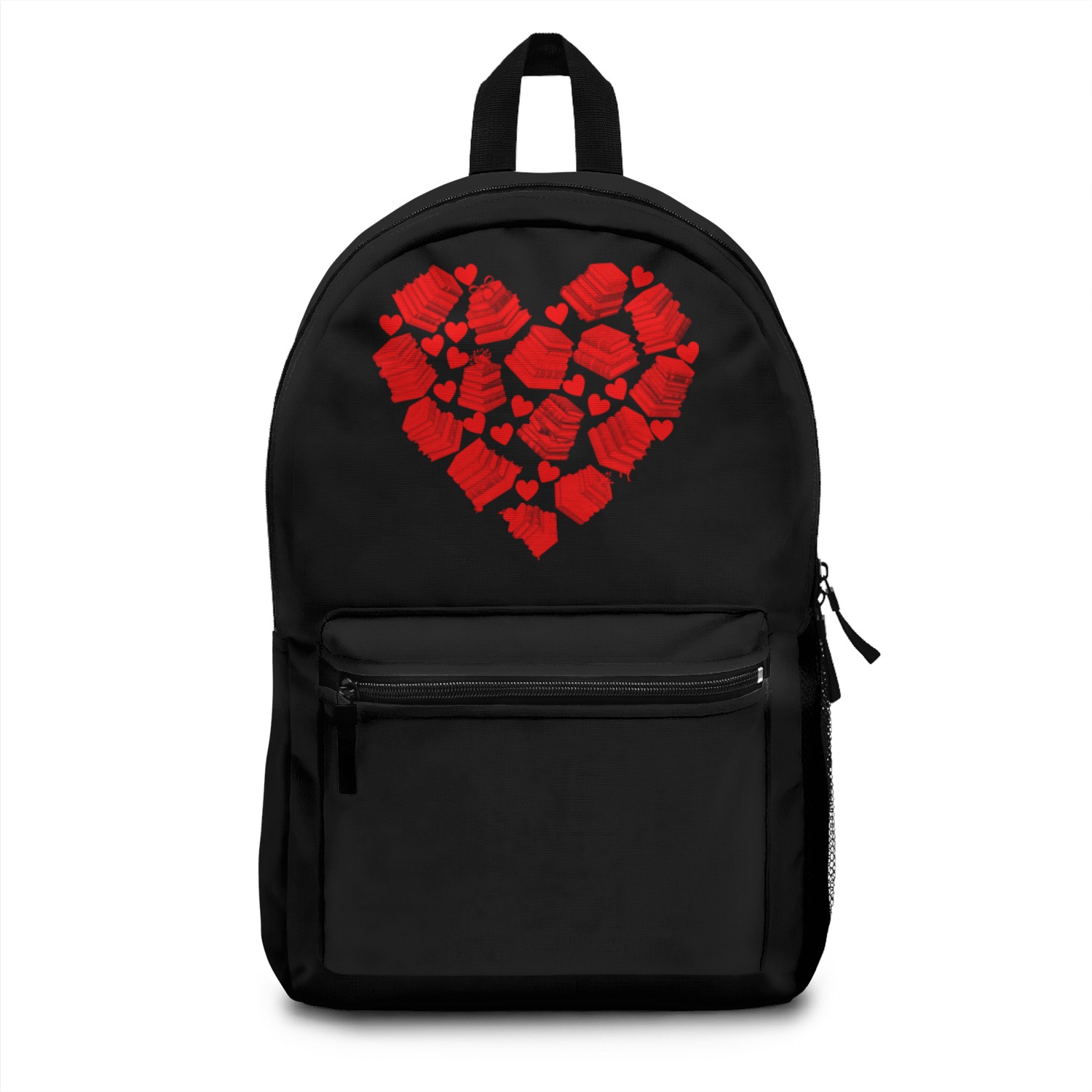 Book is My Valentine Backpacks